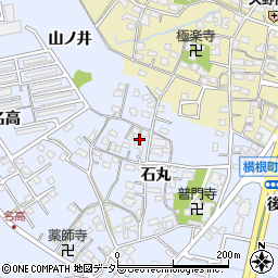 愛知県大府市横根町石丸69-9周辺の地図