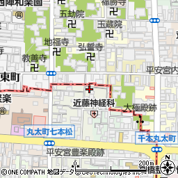 酒本製本所周辺の地図