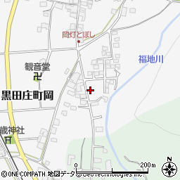 兵庫県西脇市黒田庄町岡1054周辺の地図