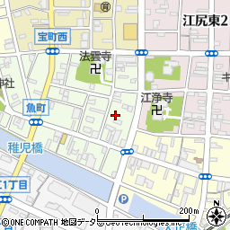 米田紺屋周辺の地図