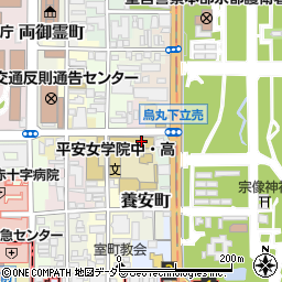 京都府京都市上京区五町目町172-2周辺の地図