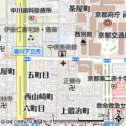 京都府京都市上京区西大路町137周辺の地図