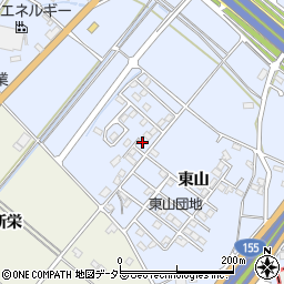愛知県豊田市生駒町東山274周辺の地図