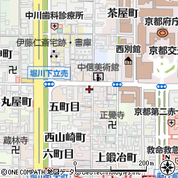 京都府京都市上京区東橋詰町184周辺の地図