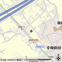 静岡県静岡市葵区内牧1646周辺の地図
