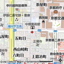 京都府京都市上京区西大路町134周辺の地図