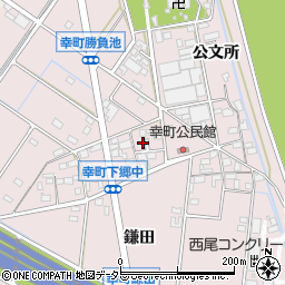 愛知県豊田市幸町下郷中26-6周辺の地図
