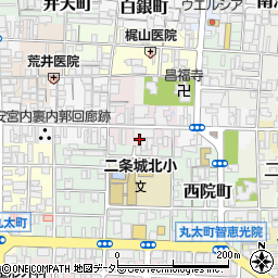 京都府京都市上京区下丸屋町505周辺の地図