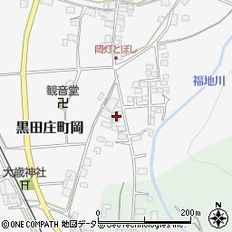 兵庫県西脇市黒田庄町岡1056-5周辺の地図