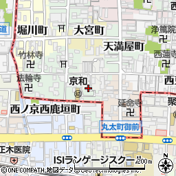 京都府京都市上京区突抜町430-26周辺の地図