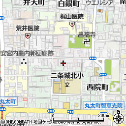 京都府京都市上京区下丸屋町502周辺の地図