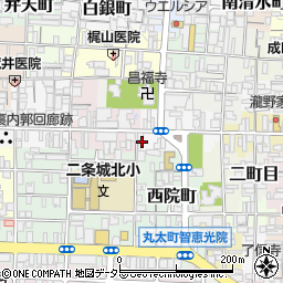 京都府京都市上京区下丸屋町518周辺の地図