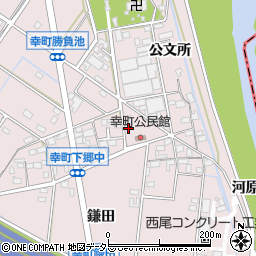愛知県豊田市幸町下郷中39周辺の地図