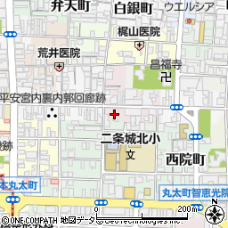 京都府京都市上京区下丸屋町499周辺の地図