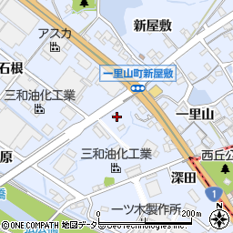 愛知県刈谷市一里山町家下89周辺の地図