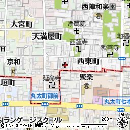 京都府京都市上京区西東町347-2周辺の地図