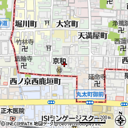 京都府京都市上京区突抜町430-19周辺の地図