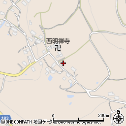 滋賀県蒲生郡日野町西明寺104周辺の地図