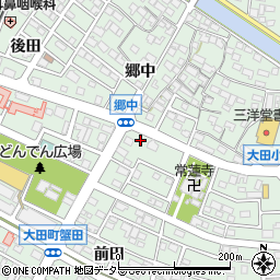 名鉄協商太田川駅東駐車場周辺の地図