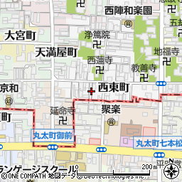 京都府京都市上京区西東町357-2周辺の地図