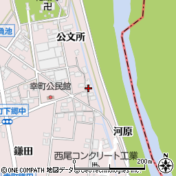 愛知県豊田市幸町下郷中72周辺の地図