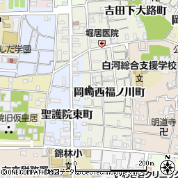 京都府京都市左京区岡崎西福ノ川町5-15周辺の地図