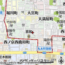 京都府京都市上京区突抜町430-24周辺の地図