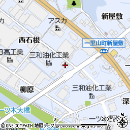 愛知県刈谷市一里山町東石根39周辺の地図