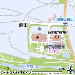 菰野町役場　デイサービスセンターけやき周辺の地図