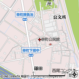 愛知県豊田市幸町下郷中26周辺の地図