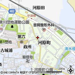 京都府亀岡市河原町67周辺の地図