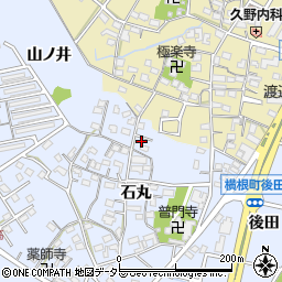 愛知県大府市横根町石丸130-3周辺の地図