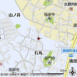 愛知県大府市横根町石丸130-1周辺の地図