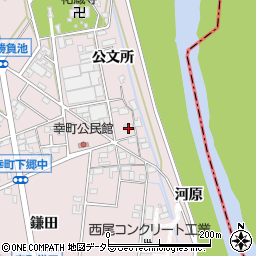 愛知県豊田市幸町下郷中95-2周辺の地図