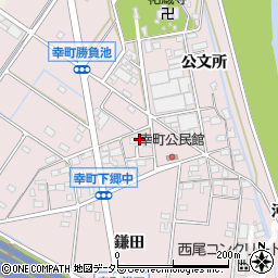 愛知県豊田市幸町下郷中26-8周辺の地図