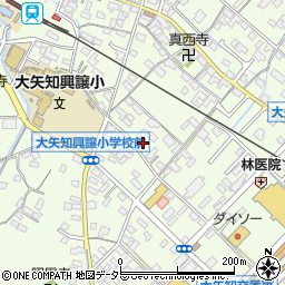 三重県四日市市大矢知町1189周辺の地図