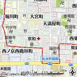 京都府京都市上京区突抜町430-31周辺の地図