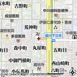 京都府京都市上京区西橋詰町280周辺の地図