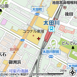 赤から太田川店周辺の地図