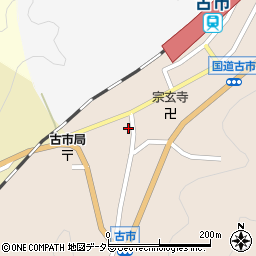 兵庫県丹波篠山市古市36周辺の地図