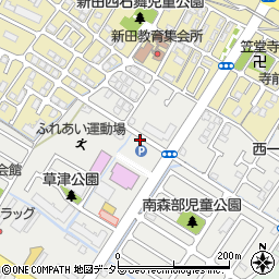 木ノ川新田周辺の地図