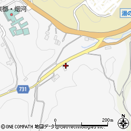 京都府亀岡市本梅町平松谷口周辺の地図