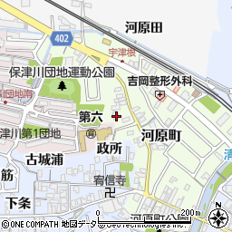 京都府亀岡市河原町94周辺の地図