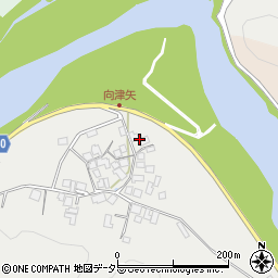 岡山県真庭市向津矢311周辺の地図
