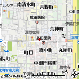 京都府京都市上京区橋西二町目647周辺の地図