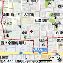 京都府京都市上京区突抜町430-3周辺の地図