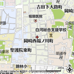 京都府京都市左京区岡崎西福ノ川町29-2周辺の地図