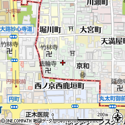 京都府京都市上京区行衛町449周辺の地図
