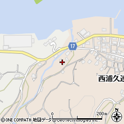静岡県沼津市西浦久連13周辺の地図