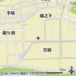 愛知県刈谷市泉田町（宮前）周辺の地図